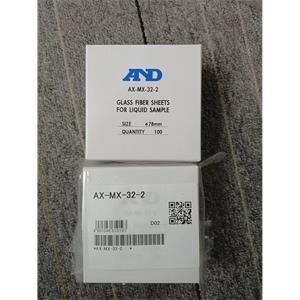 AND爱安德 玻璃纤维片 AX-MX-32-2 水分仪专用