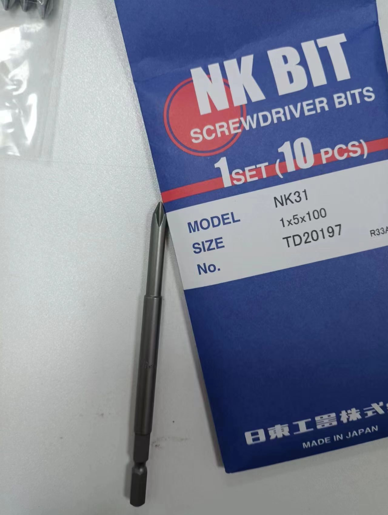 江崎现货推荐日本NITTO KOHKI日东工器电动螺丝刀刀头NK31