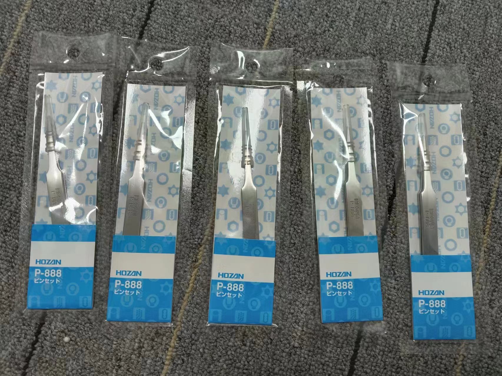 HOZAN宝山高精密平头铲镊子 P-888