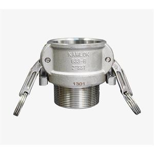 日本原装进口TOYOX东洋克斯KAMLOK耦合器外螺纹633-BBL1-1/4SST