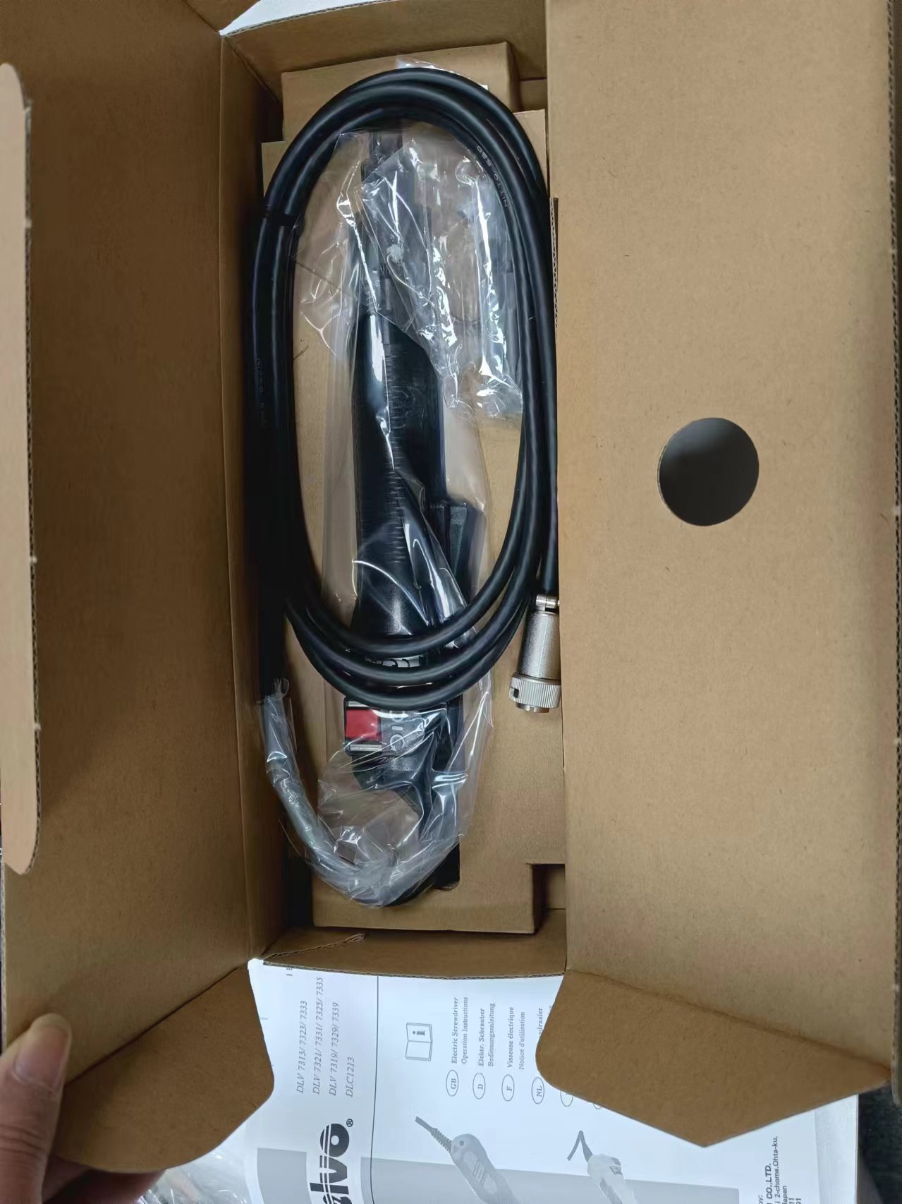 江崎现货推荐NITTO KOHKI日东工器电动螺丝刀DLV7331-BKE
