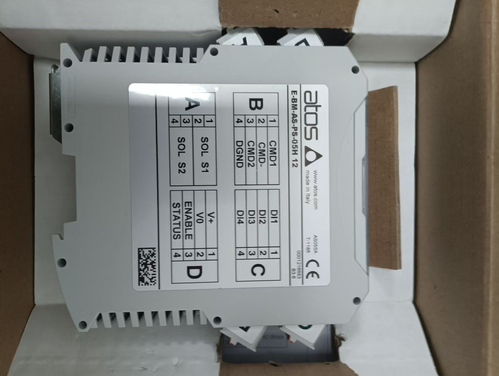 江崎推荐意大利ATOS阿托斯 比例阀控制器E-BM-AS-PS-05H 12