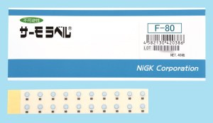 日本原装进口NICHIGI日油技研热敏标签纸F-50