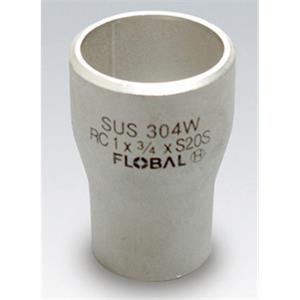 FLOBAL福禄伯乐不锈钢异径管接头B-R(C)1-20S-4”×2”1/2