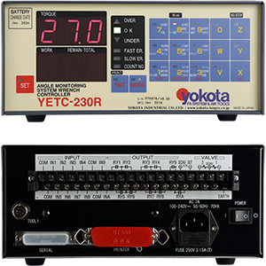 日本YOKOTA横田 气动系统扳手（带角度传感器） YETC-230R