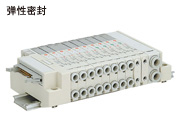 日本原装进口SMC5通电磁阀／盒型集装式