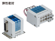 日本原装进口SMC3通电磁阀／高度集约的单元集装式