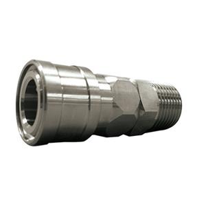 FLOBAL福禄伯乐单向开合型快速接头NL-22SM(SUS304)