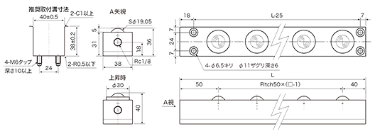 图纸：PVL30SL-☐-P50