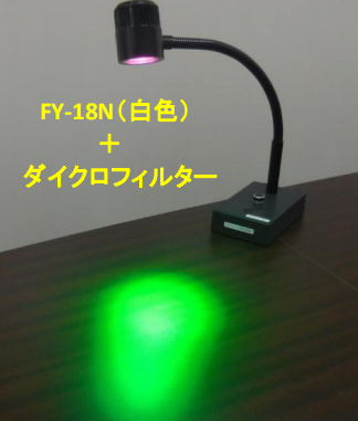 日本原装进口FUNATECH船越龙绿光检查灯FY-18N加滤片