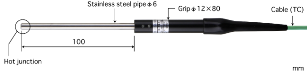 ANRITSU安立计器E型热电偶CS-21E-010-1-TC1-ANP