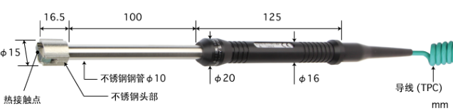 ANRITSU安立计器K型热电偶S-221K-01-1-TPC1-ANP