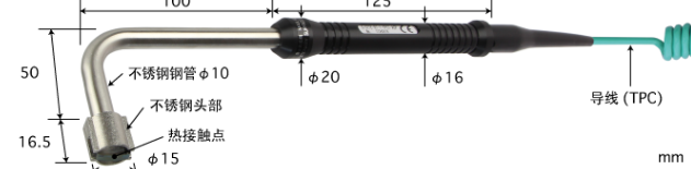 ANRITSU安立计器E型热电偶S-123E-01-1-TPC1-ANP