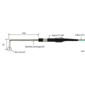 ANRITSU安立计器K型热电偶CS-73K-010-1-TC1-ANP ANRITSU安立计器K型热电偶CS-73K-010-1-TC1-ANP