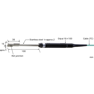 ANRITSU安立计器K型热电偶TH-14K-010-1-TC1-ANP ANRITSU安立计器K型热电偶TH-14K-010-1-TC1-ANP