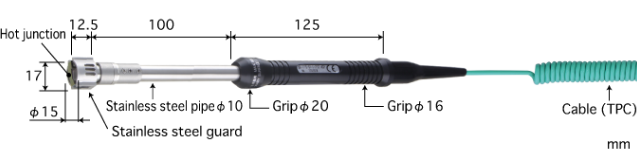 ANRITSU安立计器E型热电偶SX-171E-01-1-TPC1-ANP