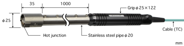 ANRITSU安立计器K型热电偶HHT-41K-10-TC1-ANP