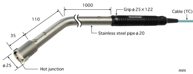 ANRITSU安立计器K型热电偶HHT‐42K-10-TC1-ANP