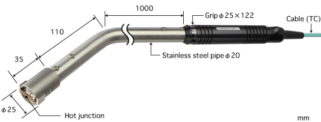 ANRITSU安立计器K型热电偶HHT‐52K-10-TC1-ANP