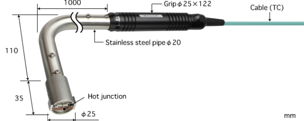 ANRITSU安立计器K型热电偶HHT‐53K-10-TC1-ANP