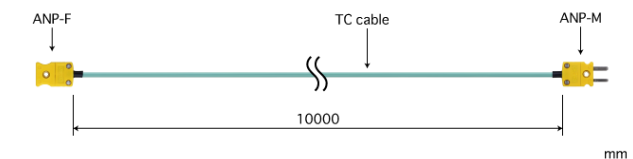 ANRITSU安立计器延长导线E型XX-0202E-TC10