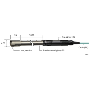 ANRITSU安立计器K型热电偶HHT-41K-10-TC1-ANP ANRITSU安立计器K型热电偶HHT-41K-10-TC1-ANP