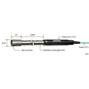 ANRITSU安立计器K型热电偶HHT-51K-10-TC1-ANP ANRITSU安立计器K型热电偶HHT-51K-10-TC1-ANP