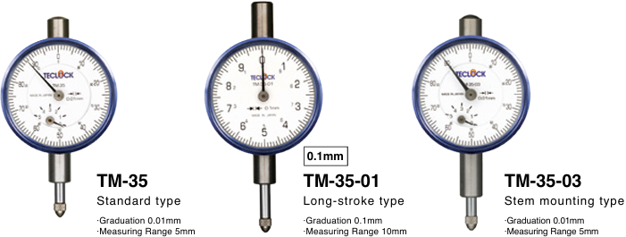 TECLOCK得乐小型指针指示器TM-35-01