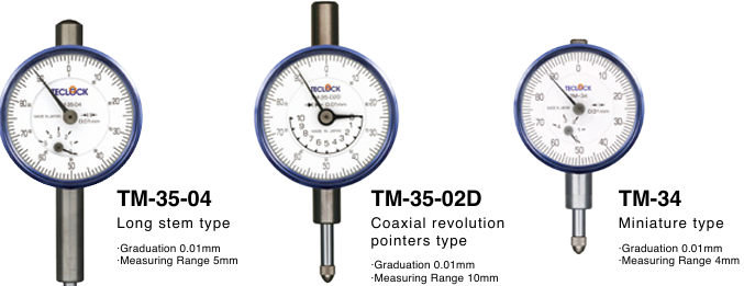 TECLOCK得乐小型指针指示器TM-34