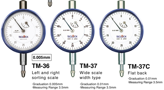 TECLOCK得乐小型指针指示器TM-36