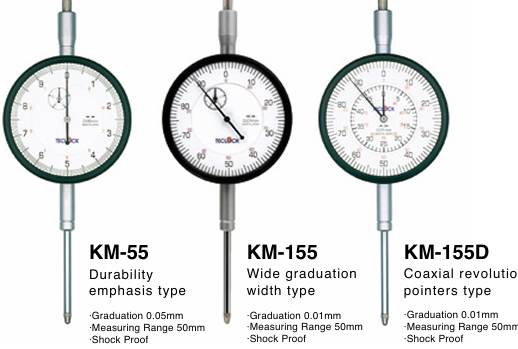 TECLOCK得乐长行程指针式指示器KM-155D