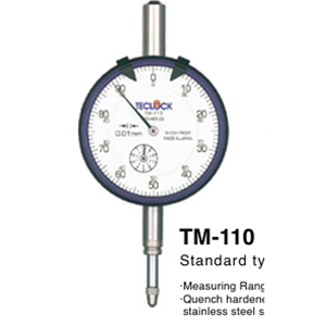 TECLOCK得乐0.01毫米表盘指示器TM-110 TECLOCK得乐0.01毫米表盘指示器TM-110