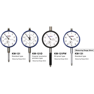 TECLOCK得乐0.01毫米长行程指针式指示器KM-121 TECLOCK得乐0.01毫米长行程指针式指示器KM-121