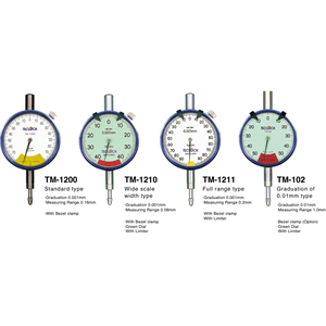 TECLOCK得乐一次革命式百分表TM-1200 TECLOCK得乐一次革命式百分表TM-1200
