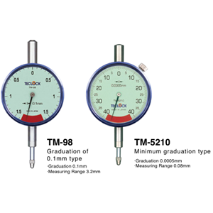 TECLOCK得乐一次革命式百分表TM-98 TECLOCK得乐一次革命式百分表TM-98