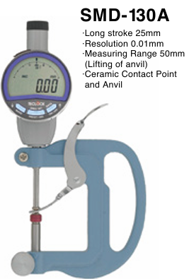 TECLOCK得乐标准数字厚度计SMD-130A