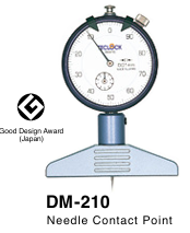 TECLOCK得乐刻度深度规DM-210