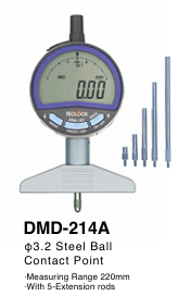 TECLOCK得乐标准数字深度规DMD-214A
