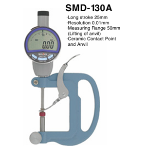 TECLOCK得乐标准数字厚度计SMD-130A TECLOCK得乐标准数字厚度计SMD-130A