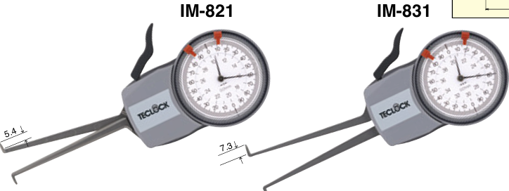 TECLOCK得乐内部游标卡尺IM-821