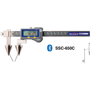 TECLOCK得乐蓝牙数字音高卡尺SSC-650C TECLOCK得乐蓝牙数字音高卡尺SSC-650C