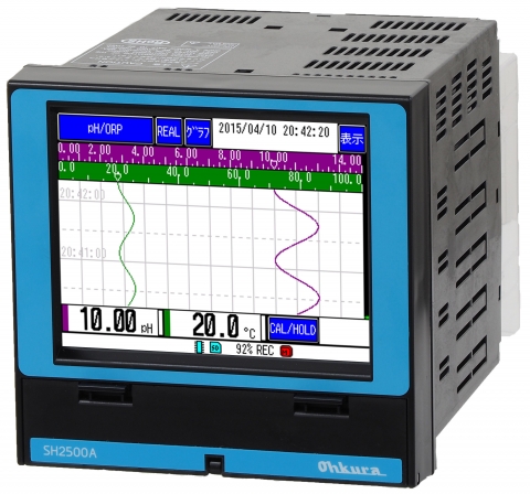 日本原装OHKURA大仓带记录功能的数字 pH (ORP) 计SH2500A