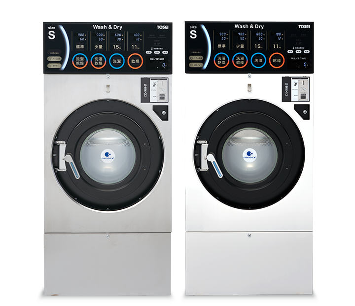 日本原装TOSEI东精投币式非接触式洗衣干衣机SF-155C型