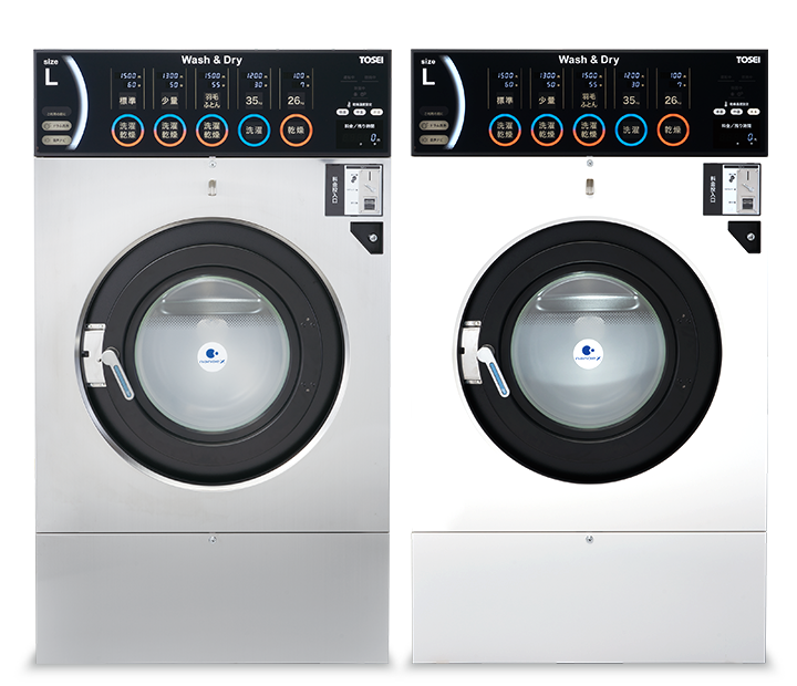 日本原装TOSEI东精投币式非接触式洗衣干衣机SF-355C型