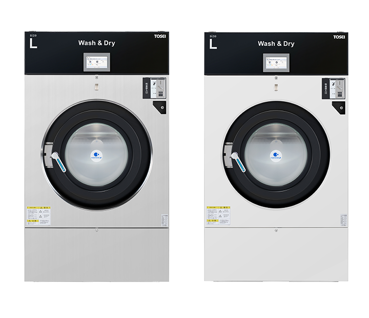 日本原装TOSEI东精投币式触摸屏洗衣机和烘干机SF-355C-T