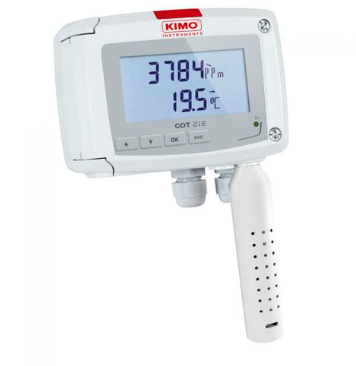 法国KIMO凯茂二氧化碳(CO2)红外传感器/4-20 mACOT 212-R