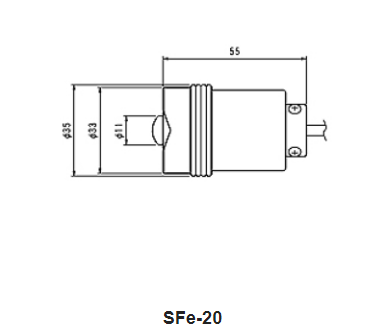 日本SANKO三高 探头(另售)电磁感应式 SNFe-2.0/2.0L