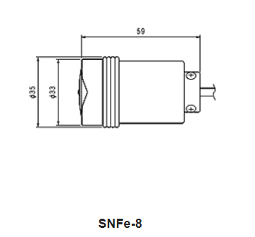 日本SANKO三高 探头(另售)电磁感应式 SNFe-8