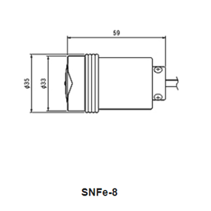 日本SANKO三高 探头(另售)电磁感应式 SNFe-8