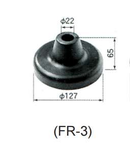 日本NKS中谷机械 翻砂橡胶锤头 FR-3